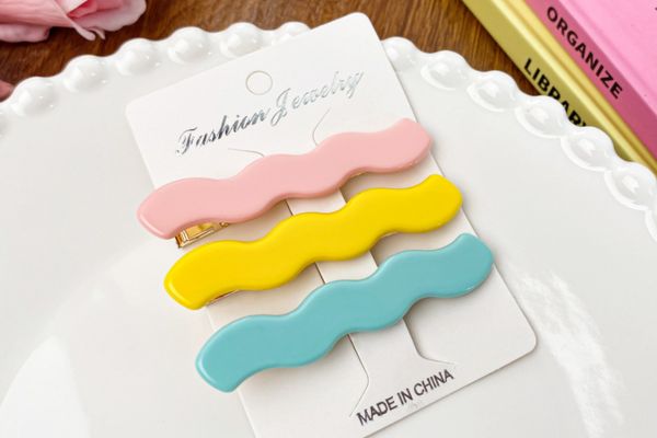 Phụ kiện kẹp tóc xinh xắn 3 màu - Kẹo ngọt