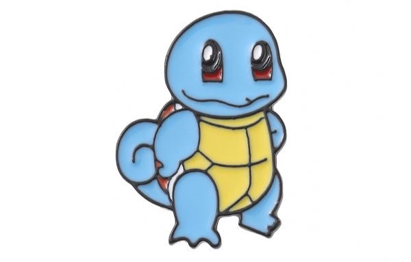 Pin cài áo, balo SQUIRTLE - Ghim cài chất lượng