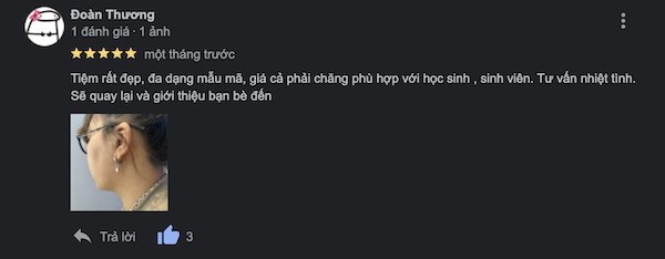 Tổng hợp review xỏ khuyên tai tại cửa hàng TinyBox