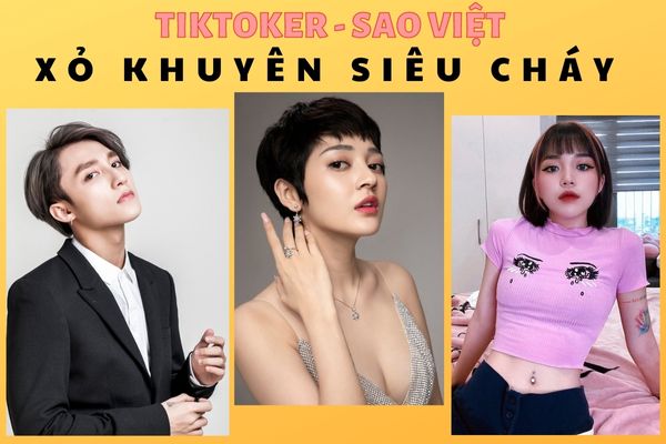 Hình ảnh tiktoker, sao việt xỏ khuyên tạo nên xu hướng