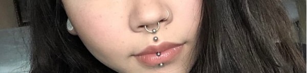 Septum piercing xỏ khuyên mũi có phá tướng không