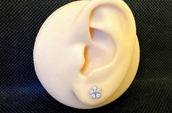 SNOWFLAKES EARRING - SILVER