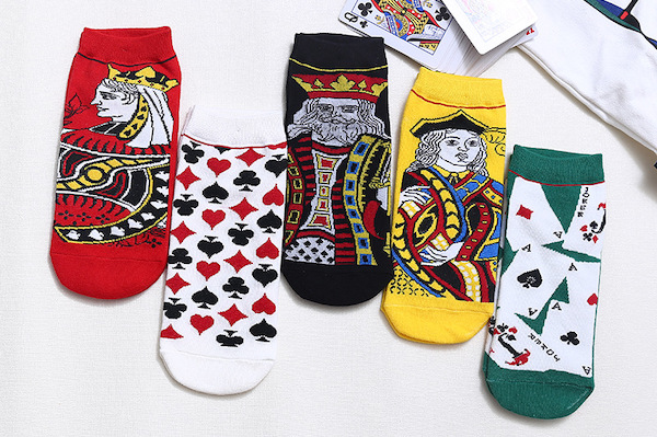 Tất thời trang bộ bài