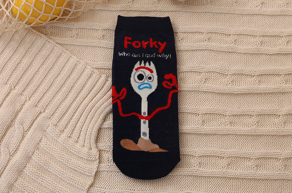 Tất unisex Forky hài hước