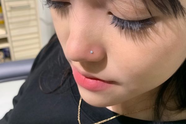 Tổng hợp ảnh xỏ khuyên mũi và môi xinh tại TinyBox 6/2024