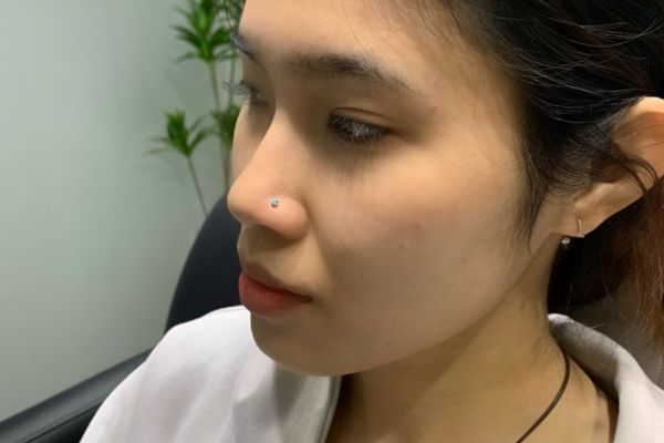 Tổng hợp ảnh xỏ khuyên mũi và môi xinh tại TinyBox 6/2024