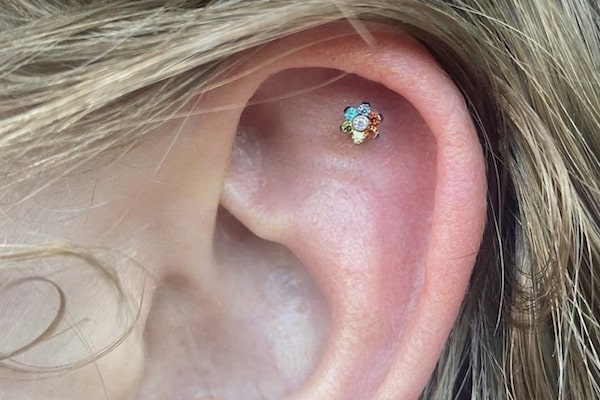 vị trí xỏ khuyên tai cá tính