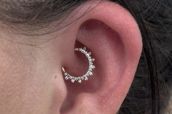 vị trí xỏ khuyên tai cá tính