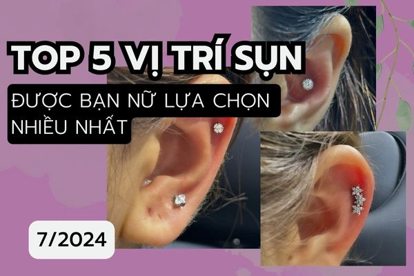 Top 5 vị trí sụn hot được bạn nữ lựa chọn