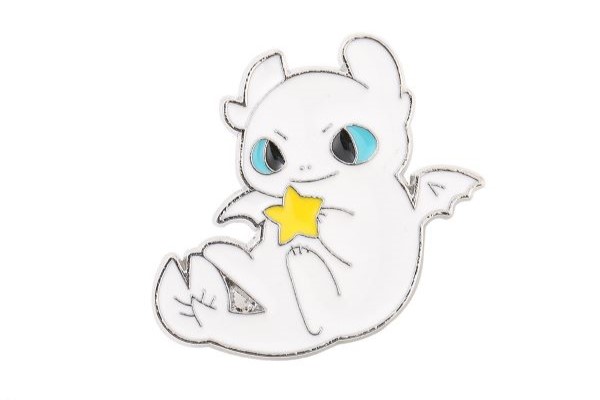 Trâm cài kim loại Light Fury