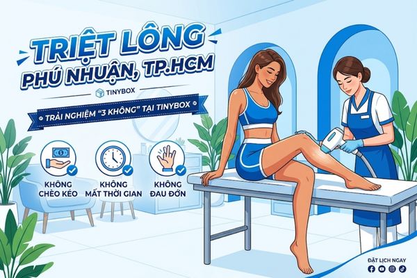 Triệt lông Phú Nhuận, TpHCM tại TinyBox