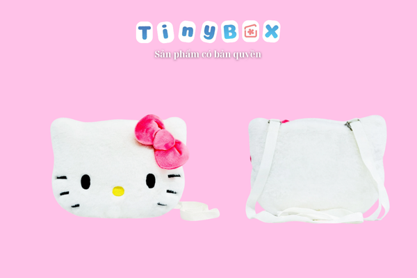 Túi bông mặt Hello Kitty