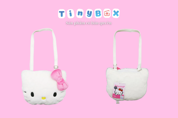 Túi bông mặt Hello Kitty