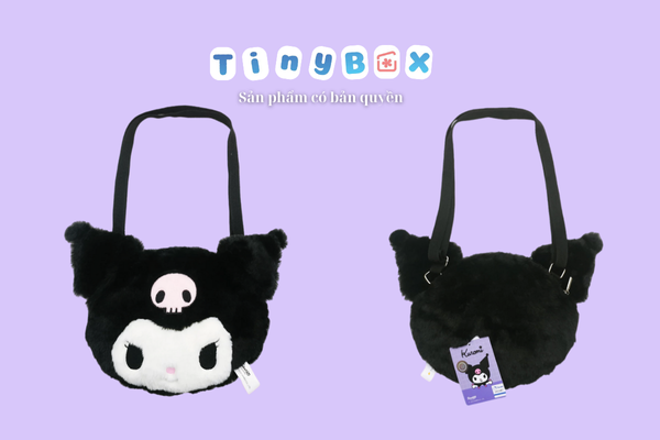 Túi bông mặt Kuromi