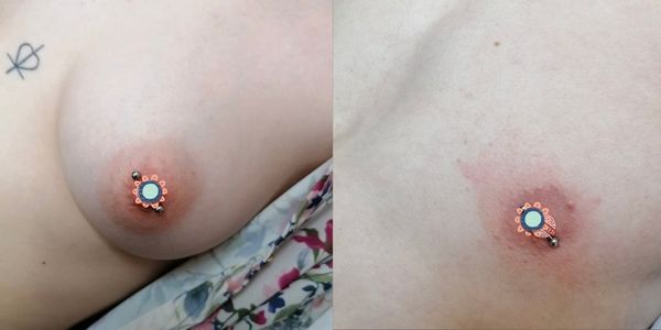 vị trí xỏ khuyên có thể giấu - xỏ nhũ hoa