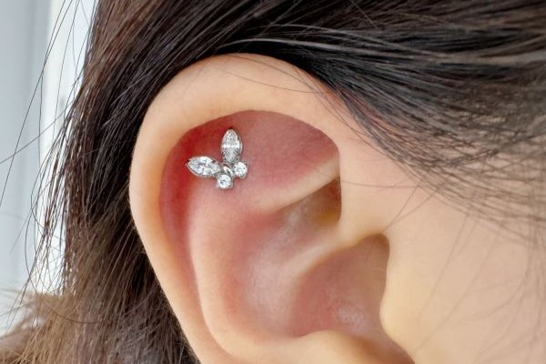 xỏ khuyên sụn tai cho các bạn nữ - Ảnh 2/2024