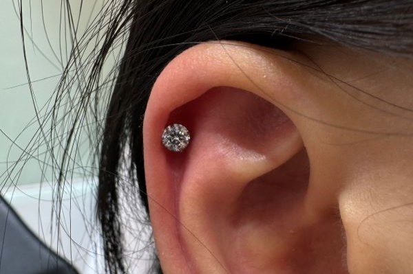 xỏ khuyên sụn tai cho các bạn nữ - Ảnh 2/2024
