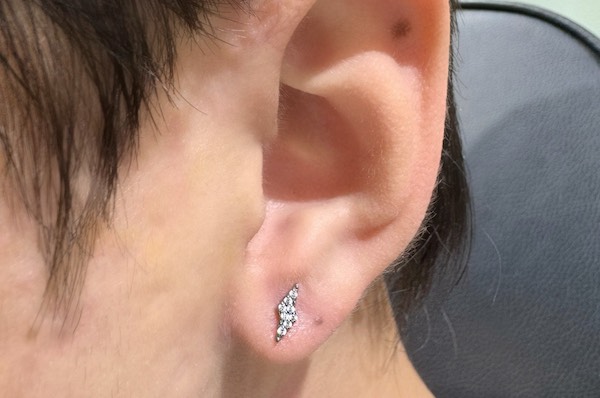 Ảnh vị trí xỏ khuyên tai được nam giới yêu thích nhất 3/2024