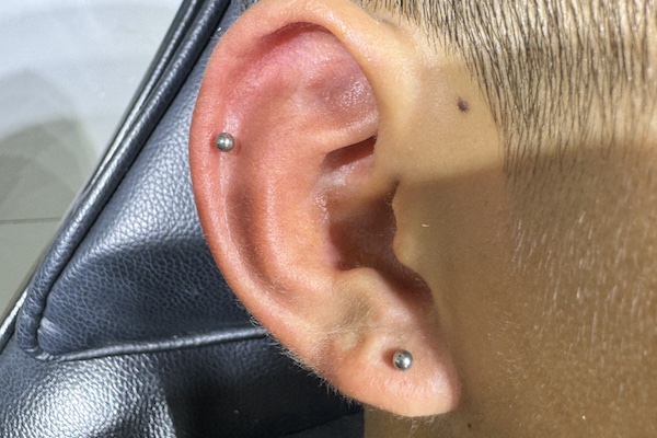 Ảnh vị trí xỏ khuyên tai được nam giới yêu thích nhất 3/2024