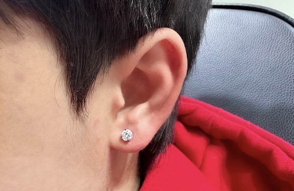 Ảnh vị trí xỏ khuyên tai được nam giới yêu thích nhất 3/2024