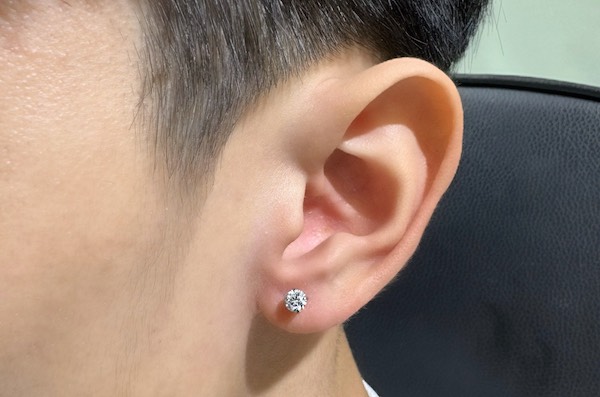 Ảnh vị trí xỏ khuyên tai được nam giới yêu thích nhất 3/2024