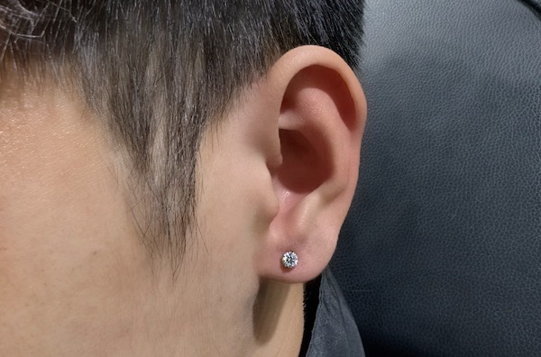 Ảnh vị trí xỏ khuyên tai được nam giới yêu thích nhất 3/2024