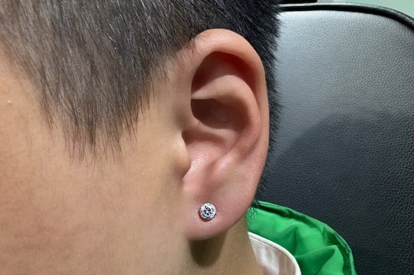 Ảnh vị trí xỏ khuyên tai được nam giới yêu thích nhất 3/2024