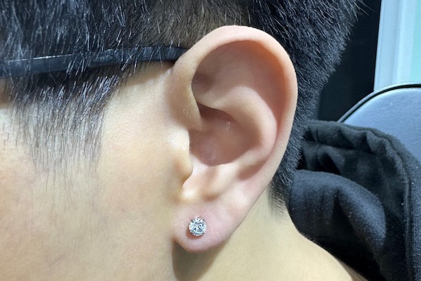 Ảnh vị trí xỏ khuyên tai được nam giới yêu thích nhất 3/2024