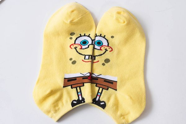 Vớ cotton hình SpongeBob
