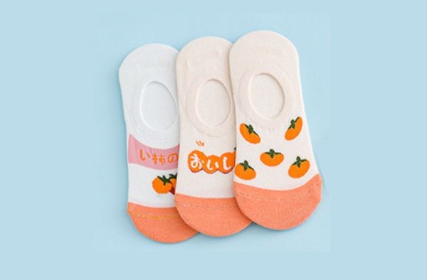 Vớ nữ cổ ngắn hình quả cam - Mang bảo vệ chân