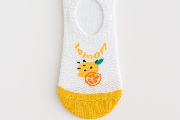 Tất vớ unisex màu trắng LEMON - Giá tốt nhất năm