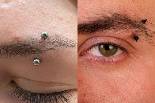 Xỏ chân mày có đau không?