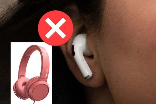 Xỏ Conch có đeo tai nghe được không