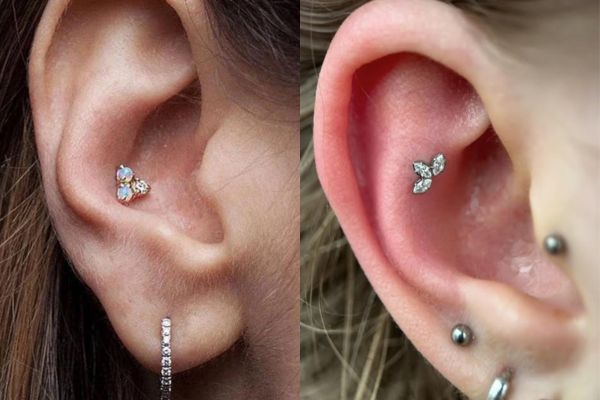 Xỏ Conch có đeo tai nghe được không