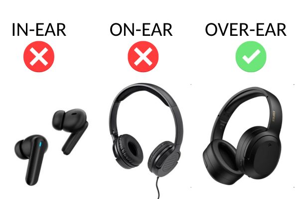 Xỏ Conch có đeo tai nghe được không