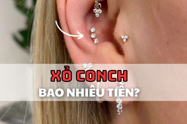 Xỏ conch bao nhiêu tiền? Xỏ conch ở đâu uy tín Sài Gòn?