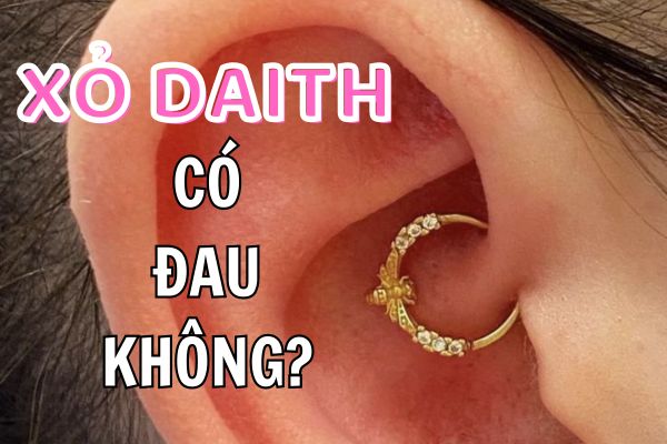 Xỏ Daith có đau không?