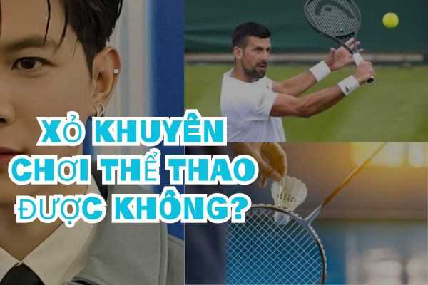 Xỏ khuyên chơi thể thao được không?