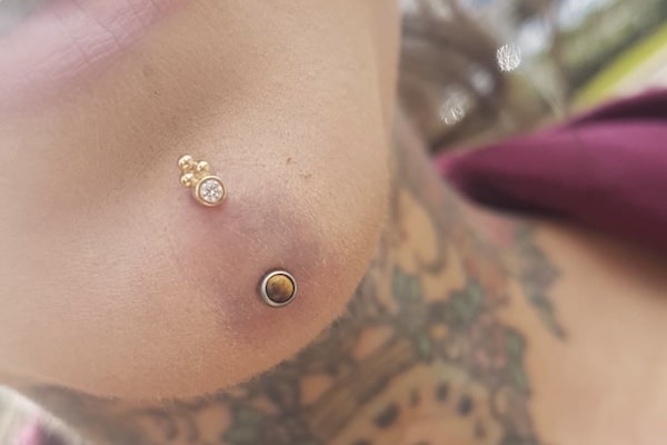 Top 3+ vị trí xỏ khuyên dưới cằm cá tính