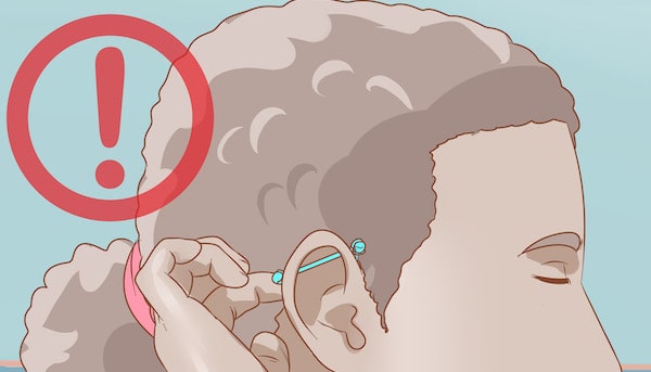 Xỏ khuyên Industrial có đau không?