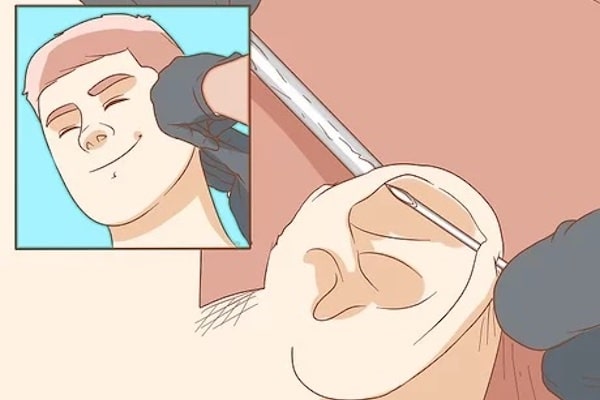 Xỏ khuyên Industrial có đau không?