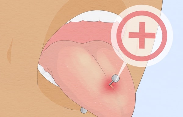 xỏ khuyên lưỡi kiêng gì