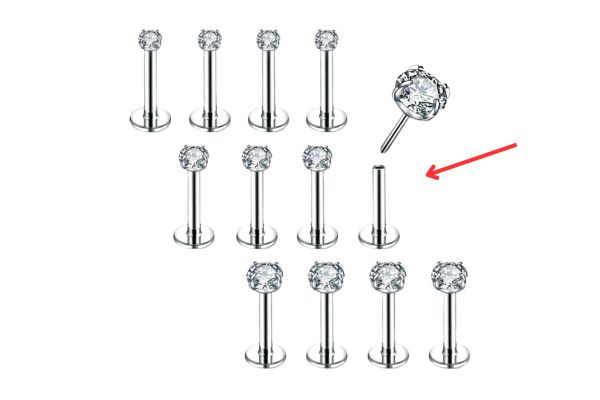 xỏ khuyên môi có tháo được không?