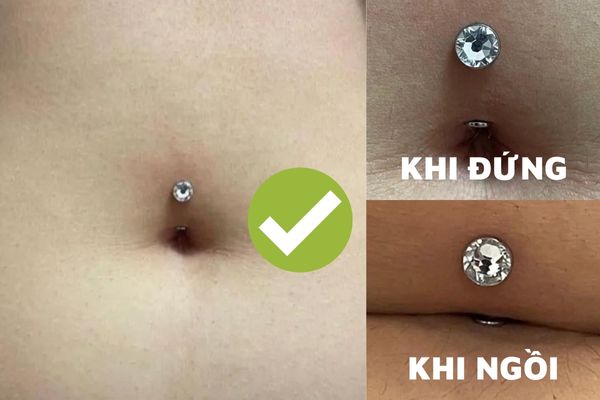 Xỏ khuyên rốn cho bụng mỡ, tại sao không?