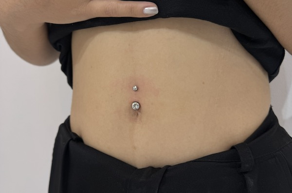 Xỏ khuyên rốn đẹp