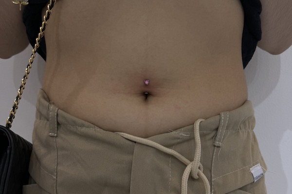 Xỏ khuyên rốn đẹp