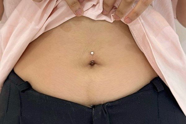 Xỏ khuyên rốn đẹp