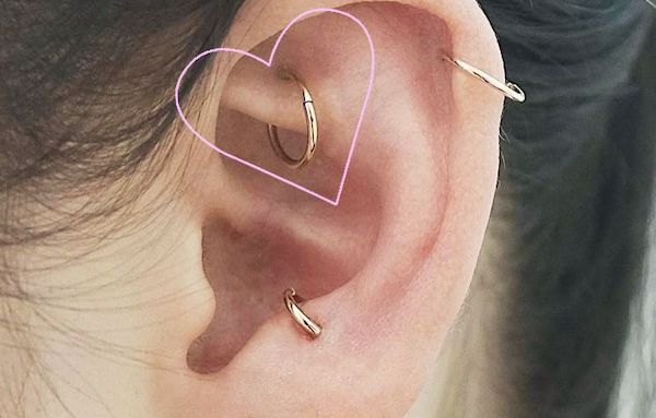 Xỏ khuyên rook mix với vị trí nào đẹp?