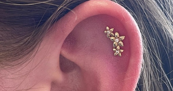 Vị trí xỏ khuyên sụn tai được săn đón nhiều nhất năm nay