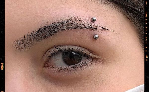 Mức độ đau của các vị trí xỏ khuyên - xỏ khuyên chân mày